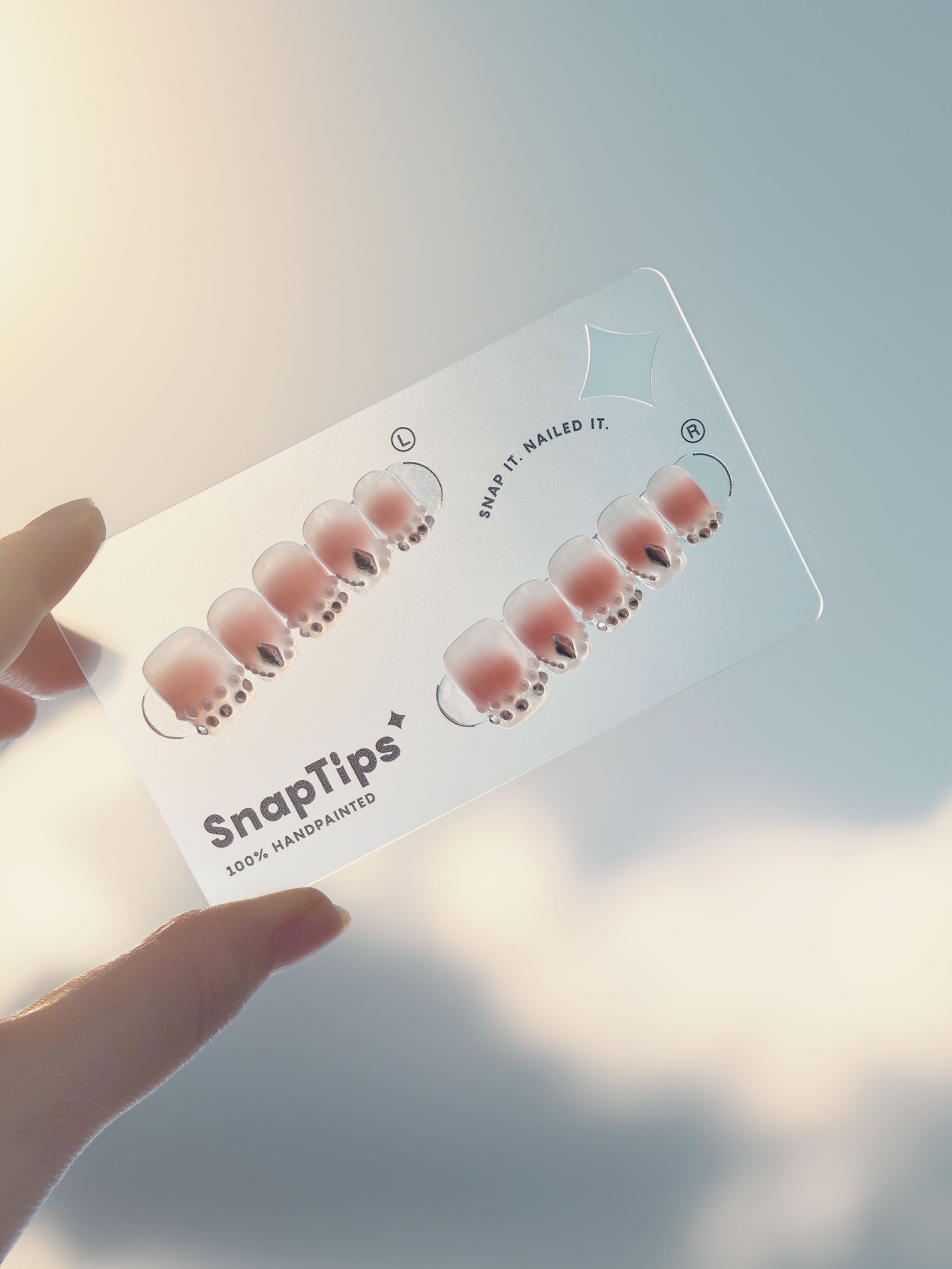package of snaptips press on nails